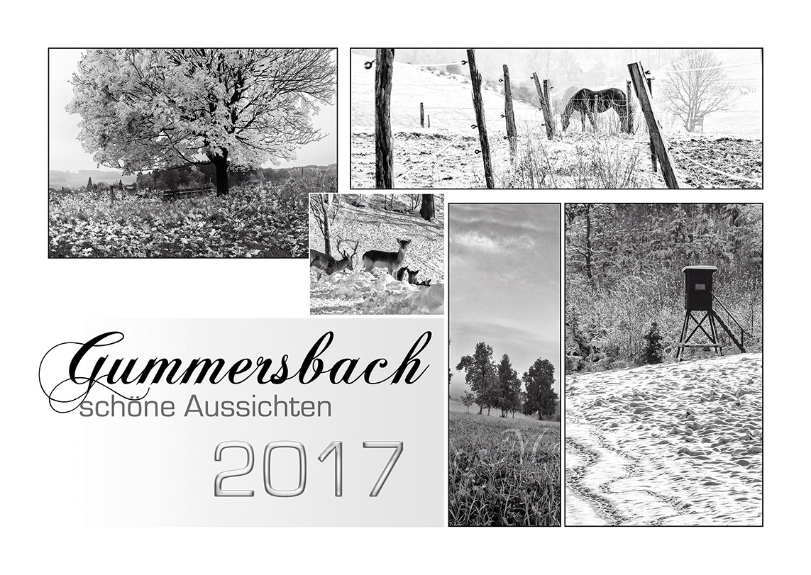 GUMMERSBACH…Schöne Aussichten – Der Kalender 2017